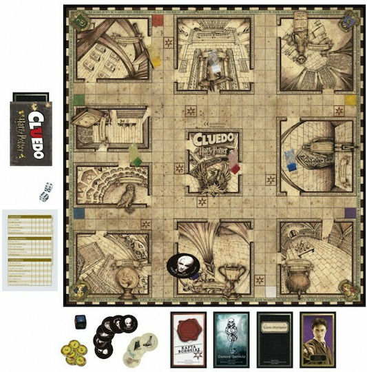 Board Game Cluedo Harry Potter for 3-5 Players 8+ Years Old Hasbro