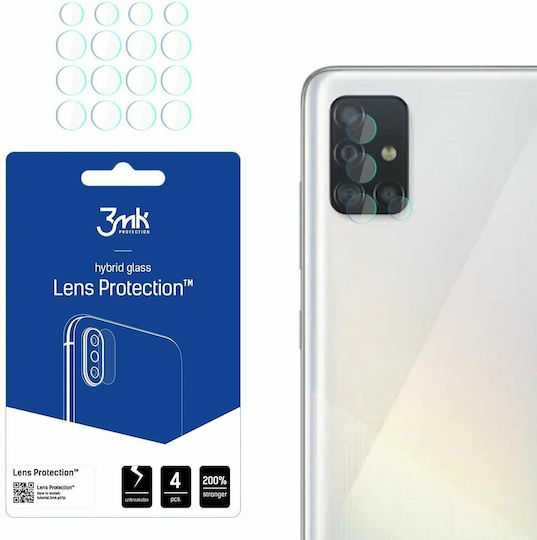 3MK FG Camera Protection Tempered Glass Transparent for the Galaxy A52
