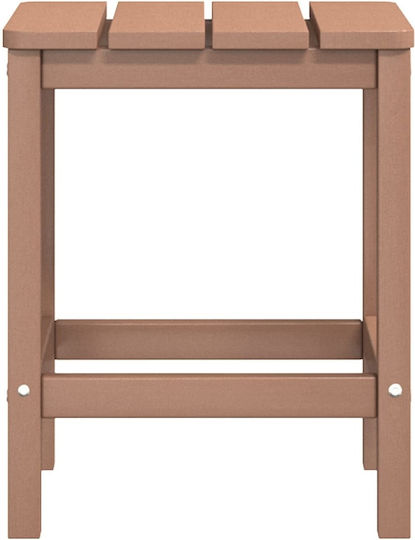 vidaXL Garten- und Outdoor-Möbelsets Wohnzimmer Typsatz für kleinen Balkon Adirondack 3 Stück Braune