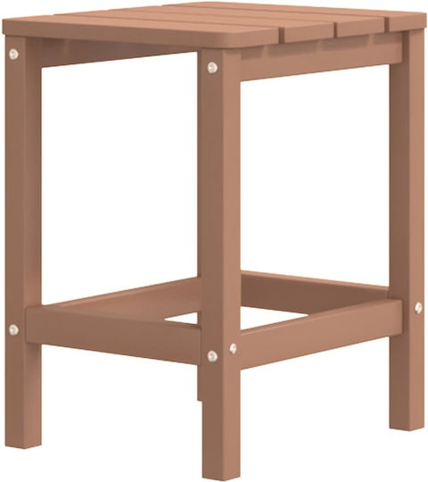 vidaXL Garten- und Outdoor-Möbelsets Wohnzimmer Typsatz für kleinen Balkon Adirondack 3 Stück Braune