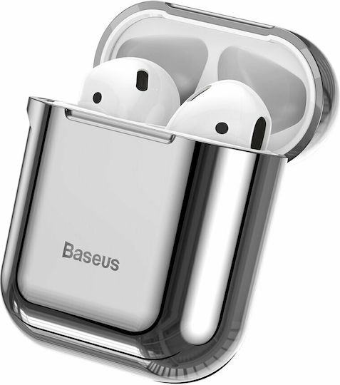 Baseus Shining Hook Калъф в Сребрист цвят за Apple AirPods 1 / AirPods 2