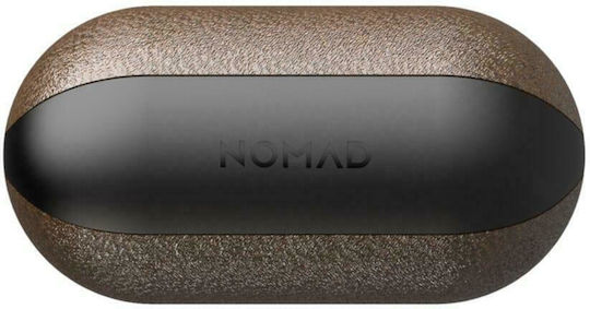 Nomad Rugged Case Leather in Brown color for Apple AirPods 1 / AirPods 2