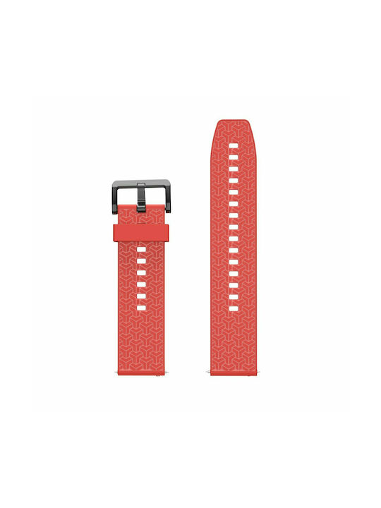 Hurtel Watch Strap Y Strap Silicone Red (Galaxy Watch (46mm) / Gear S3)