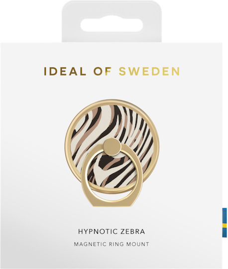 iDeal Of Sweden Magnetic Ring мобилен телефон Hypnotic Zebra