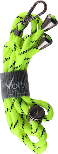 Volte-Tel Neck Strap Каишка за врата за Мобилни Телефони Λαχανί με Μαύρες Ρίγες