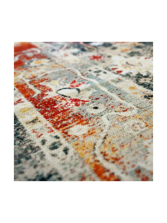 Synchronia Garden Anti-slip Rug Rectangular Cotton Earthy