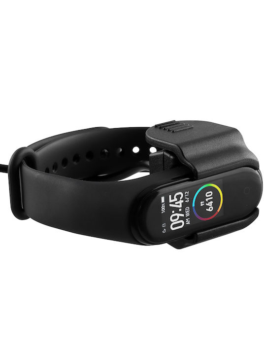 Volte-Tel Cablu de Încărcare USB Încărcător pentru Mi Band 5 / Mi Band 6 Negrus