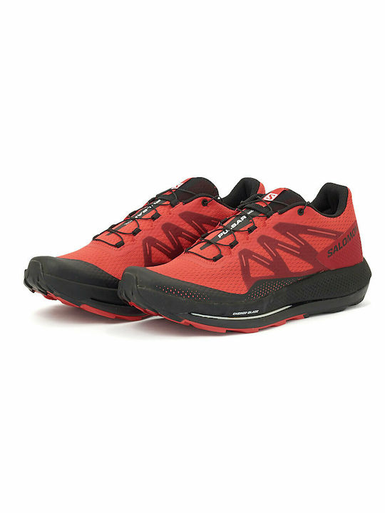 Salomon Pulsar Ανδρικά Αθλητικά Παπούτσια Trail Running Poppy Red / Bird / Black