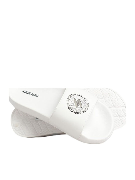 Men's Slides White