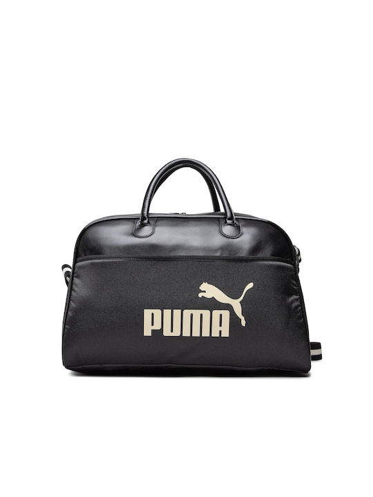 Puma Campus Grip Unisex Τσάντα Ώμου για Γυμναστήριο Μαύρη