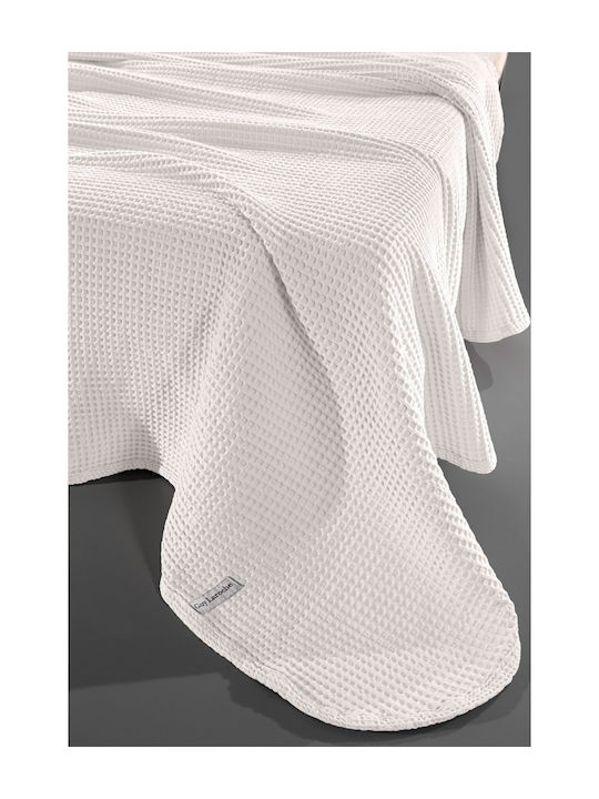 Guy Laroche Eternity Pique Blanket Double 230x240cm Perla