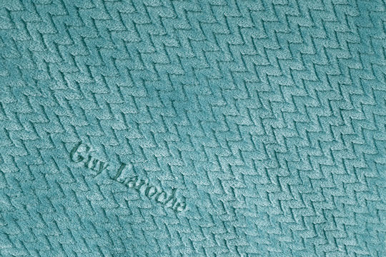 Guy Laroche Rombus Σετ Κουβέρτα Fleece Υπέρδιπλη 220x240εκ. Petrol