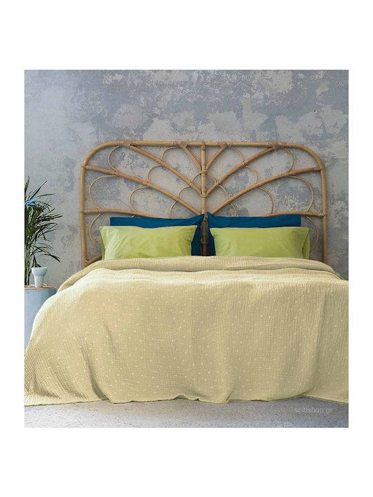 Nima Balmy Blanket Velvet Queen 230x250cm. 26526 Mustard