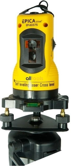 Epica Star EP-60375 Linear Laser-Wasserwaage Roter Strahl