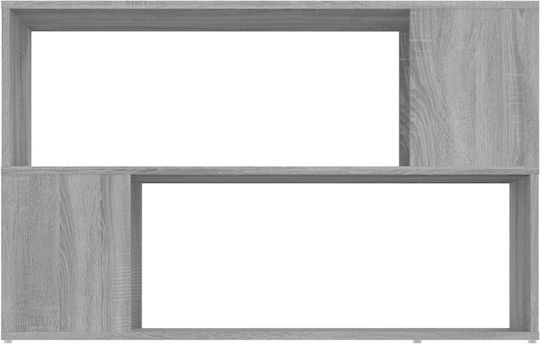 Βιβλιοθήκη Γκρι Sonoma 100x24x63εκ.