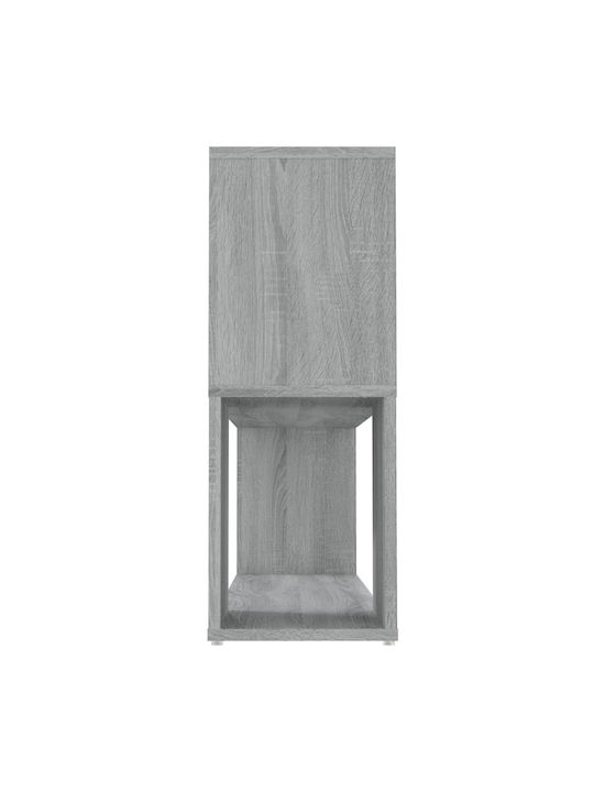 Bibliothek Grau Sonoma 100x24x63cm