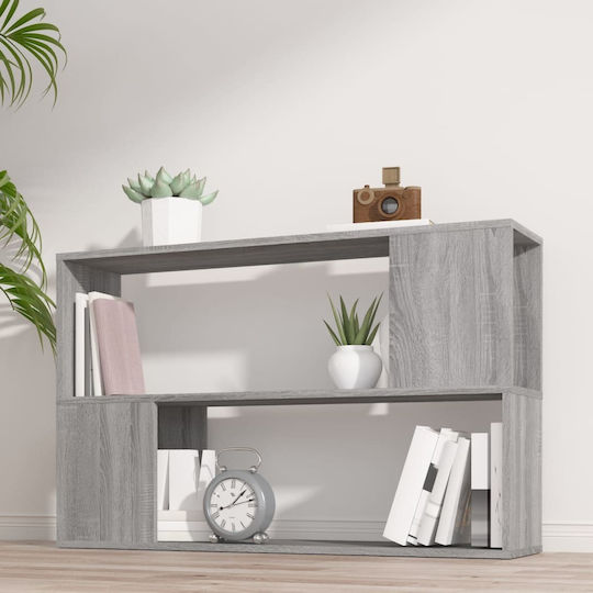 Βιβλιοθήκη Γκρι Sonoma 100x24x63εκ.