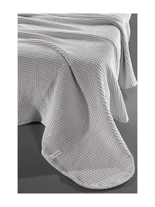 Guy Laroche Eternity Blanket Pique Queen 240x260cm. Silver