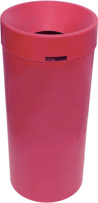 Viomes Recycling Plastic Waste Bin 36lt Pink