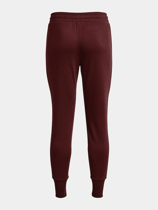 Rival Sweatpants Jogger Fleece Burgundy