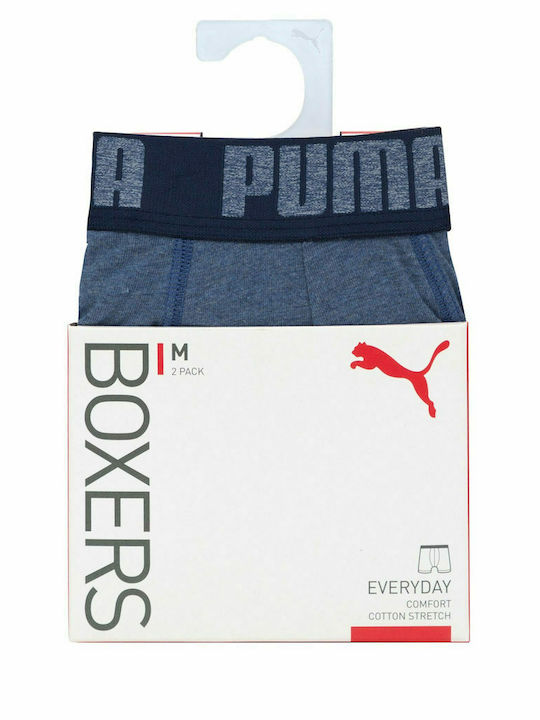 Basic Herren Boxershorts Blue 2Packung