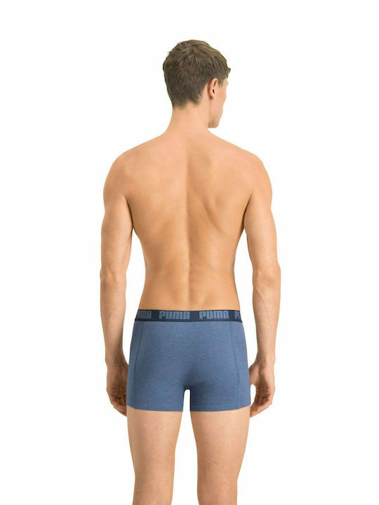 Basic Herren Boxershorts Blue 2Packung