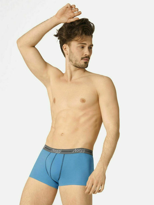 Sloggi Hipster Herren Boxershorts Mehrfarbig 3Packung