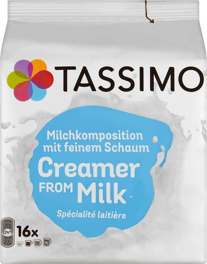 Tassimo Capsule Creamer From Milk Smântână din lapte Compatibile cu Mașina Tassimo 16capace