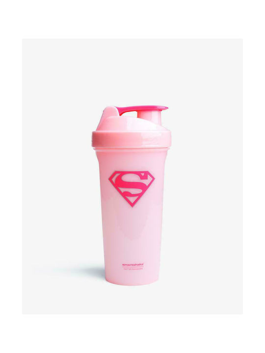SmartShake Supergirl Shaker Πρωτεΐνης 800ml Πλαστικό Ροζ SmartShake Supergirl Shaker Πρωτεΐνης 800ml Πλαστικό Ροζ