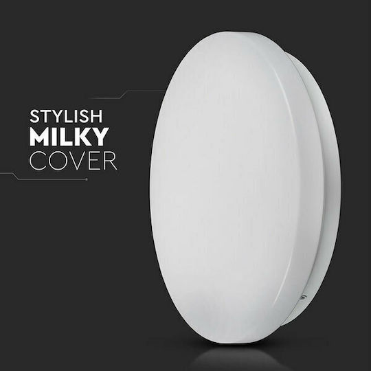V-TAC Ceiling Mount Light 31cm White with Integrated LED