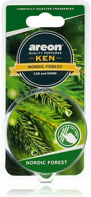 Areon Car Air Freshener Can Console/Dashboard Ken Blister Nordic Forest 35gr
