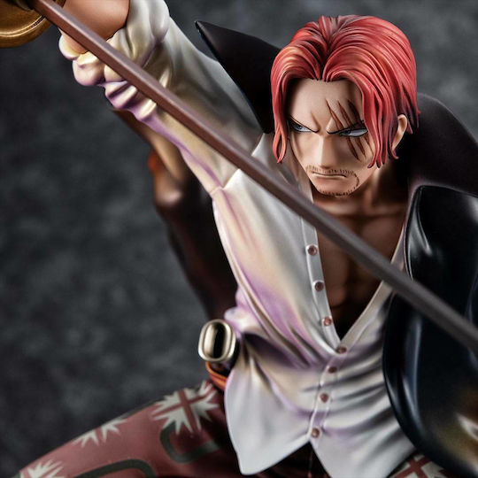 Megahouse One Piece: Red-haired Shanks One Piece: P.o.p - Red-haired Shanks Φιγούρα 21εκ.