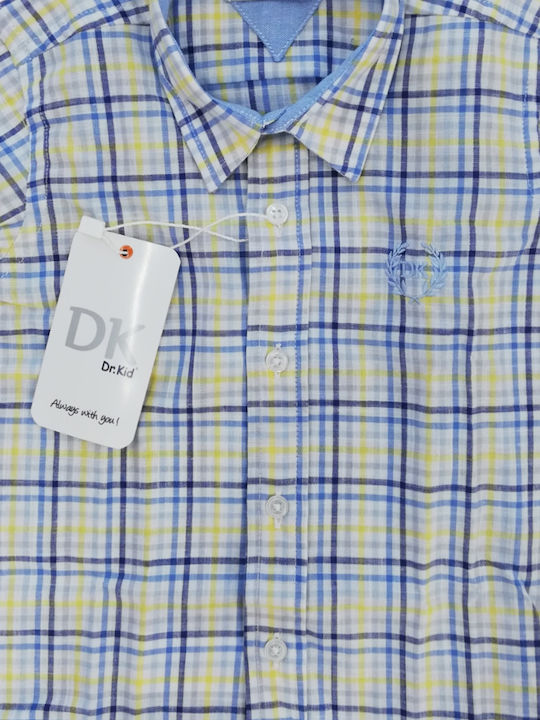 CHILDREN'S SHIRT DR KID 869.DK.508 200 WHITE BLUE