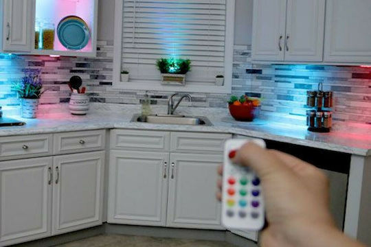 Ypovrichio Светеща Точка За Басейн с Дистанционно Управление и Многоцветна (RGB) Светлина BRGB-877