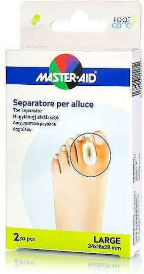 Master Aid Toe Separator Callus Separators Large 2pcs