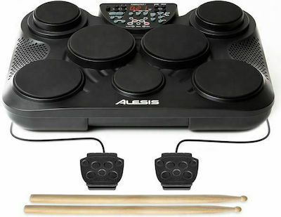Alesis Ηλεκτρονικά Ντράμς Compactkit 7 Percussion Pad σε Μαύρο Χρώμα