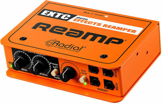Radial EXTC-Stereo Ενεργό DI Box με Τροφοδοσία Ρεύματος
