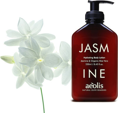 Aeolis Jasmine Hidratantă Loțiune pentru Corp cu Aromă de Iasomie 250ml