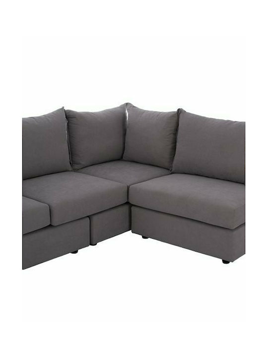 Monza Ecke Sofa mit Rechte Ecke Grau 265x195x98cm