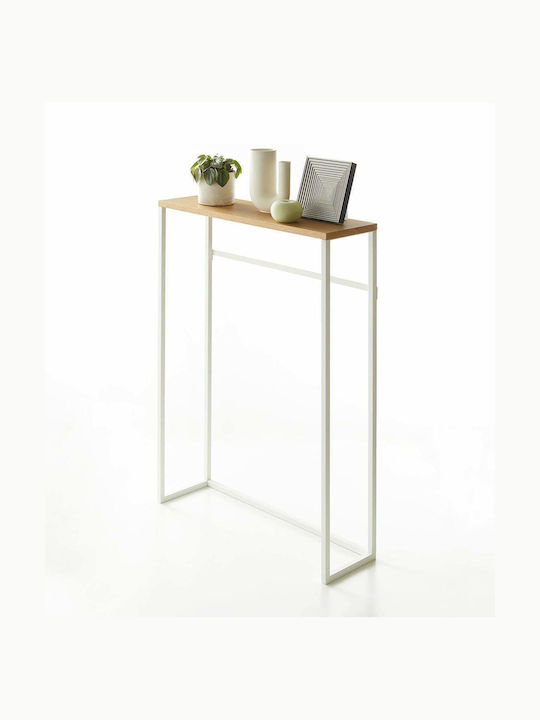 Tower Console Table Wood & Metal YMZK L60xW18.5xH80.5cm
