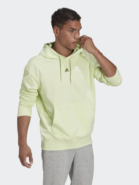 Essentials FeelVivid Sweatshirt mit Kapuze Celery