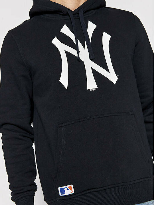 New York Yankees Φούτερ με Κουκούλα Navy Μπλε