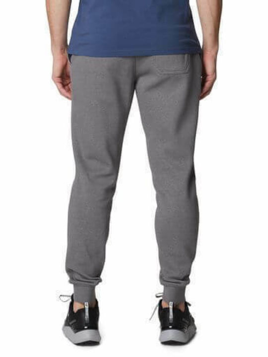 Columbia Men's Fleece Sweatpants with Rubber Gray