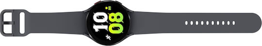 Samsung Galaxy Watch5 Aluminium 44mm Αδιάβροχο με Παλμογράφο (Graphite)