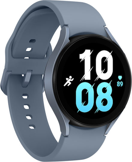 Samsung Galaxy Watch5 Aluminium 44mm Wasserdicht mit Pulsmesser (Blue)