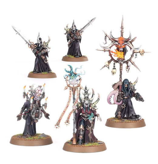 Games Workshop Warhammer 40.000 Space Marines Chaos Dark Commune Figure