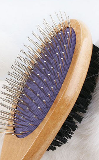 Nobleza Brush for Misc Hair Lengths Double Sided for Hair Removal