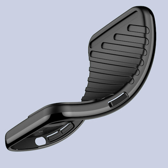 Hurtel Thunder Back Cover Silicone Black (Galaxy M53 5G)