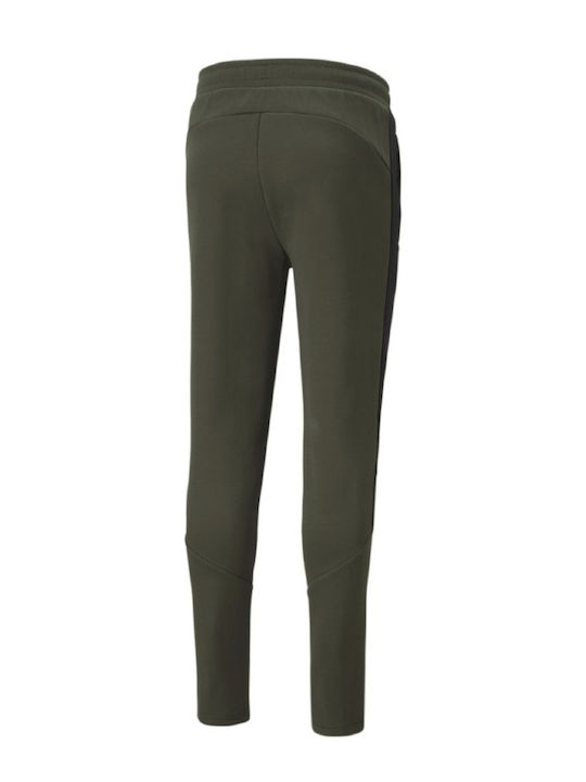 Evostripe Sweatpants with Elastic Khaki
