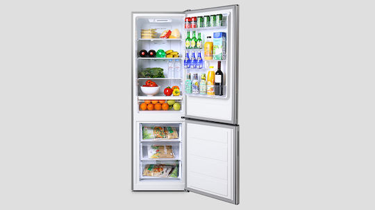 Inventor Combină frigorifică 310lt Total NoFrost Î188xL59.5xA63cm. Inox PS18861LIN